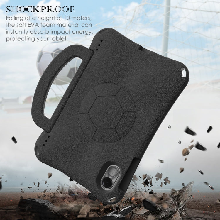 For Honor Pad X8 Pro 11.5 2023 Handle Football Shaped EVA Shockproof Tablet Case(Black) - Honor by PMC TechLife | Online Shopping South Africa | PMC TechLife | Buy Now Pay Later Mobicred
