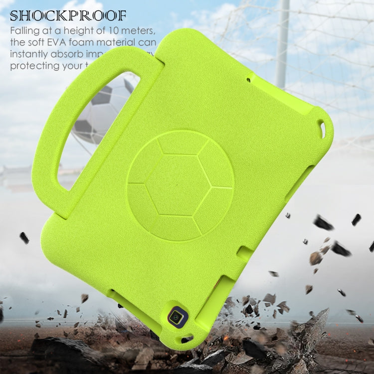 For Honor Pad X8 / X8 Lite 10.1 Handle Football Shaped EVA Shockproof Tablet Case(Grass Green) - Honor by PMC TechLife | Online Shopping South Africa | PMC TechLife | Buy Now Pay Later Mobicred