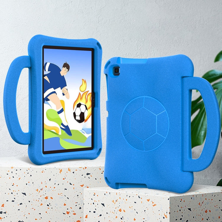 For Honor Pad X8 / X8 Lite 10.1 Handle Football Shaped EVA Shockproof Tablet Case(Blue) - Honor by PMC TechLife | Online Shopping South Africa | PMC TechLife | Buy Now Pay Later Mobicred