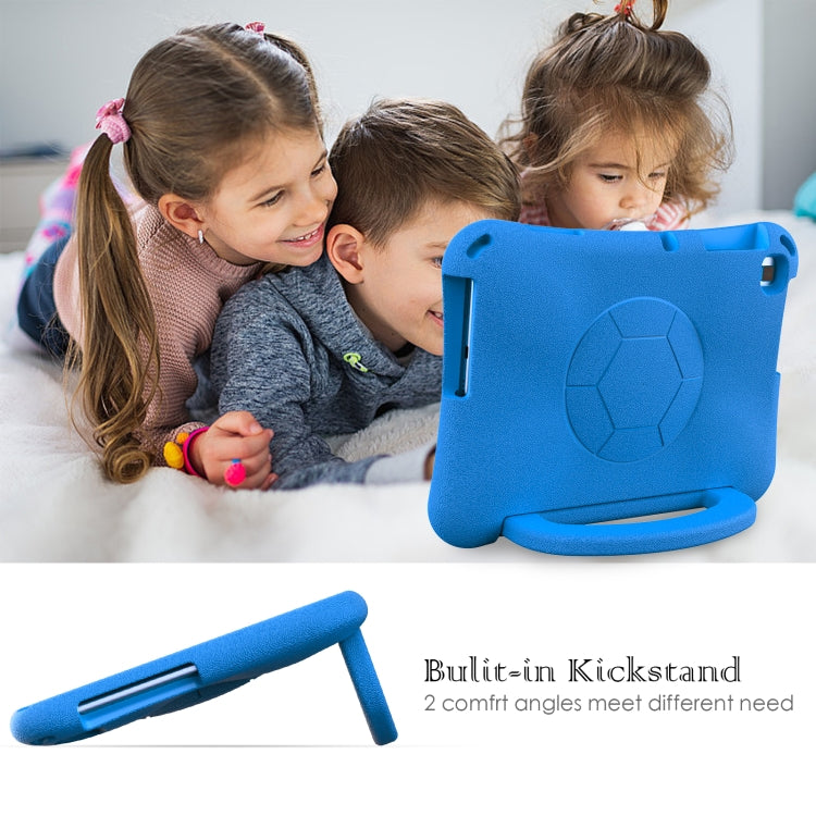For Honor Pad X8 / X8 Lite 10.1 Handle Football Shaped EVA Shockproof Tablet Case(Blue) - Honor by PMC TechLife | Online Shopping South Africa | PMC TechLife | Buy Now Pay Later Mobicred