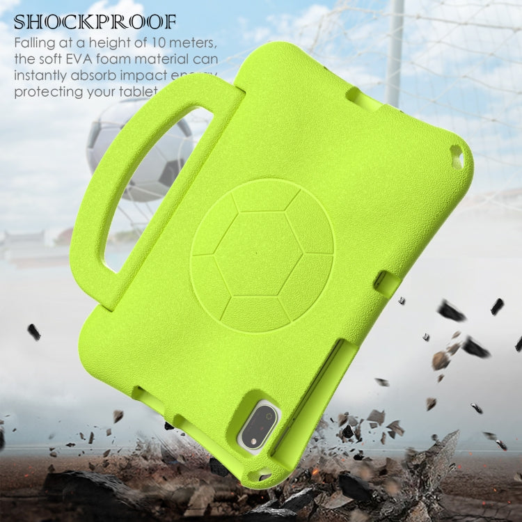 For Honor Pad V7 10.4 2024 Handle Football Shaped EVA Shockproof Tablet Case(Grass Green) - Honor by PMC TechLife | Online Shopping South Africa | PMC TechLife | Buy Now Pay Later Mobicred