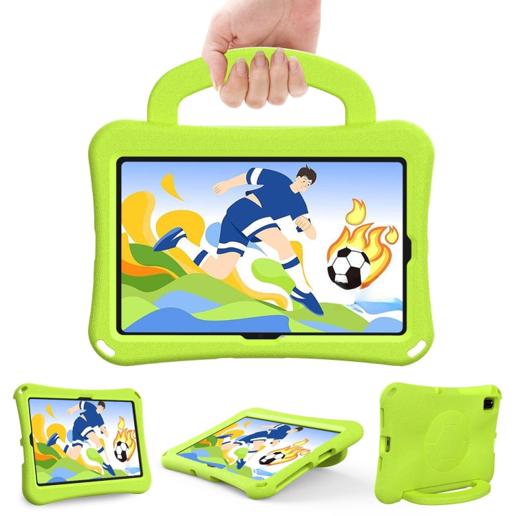 For Honor Pad V6 10.4 2024 Handle Football Shaped EVA Shockproof Tablet Case(Grass Green) - Honor by PMC TechLife | Online Shopping South Africa | PMC TechLife | Buy Now Pay Later Mobicred