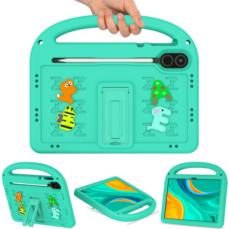For Honor Pad X8 Pro 11.5 Cartoon Sparrow EVA Shockproof Tablet Case(Glacier Green) - Honor by PMC TechLife | Online Shopping South Africa | PMC TechLife | Buy Now Pay Later Mobicred