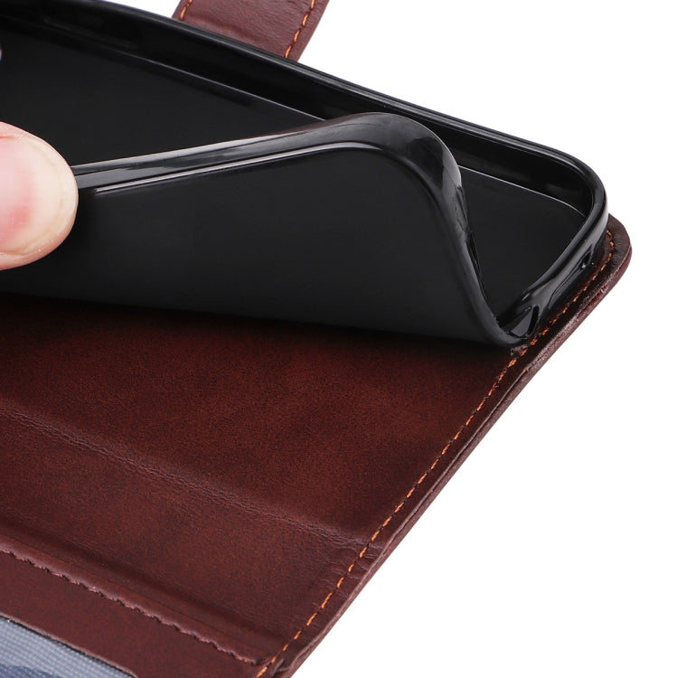 For iPhone 16e ENKAY Card Wallet Calf Texture Leather Phone Case with Screen Film(Black) - iPhone 16e Cases by ENKAY | Online Shopping South Africa | PMC TechLife | Buy Now Pay Later Mobicred