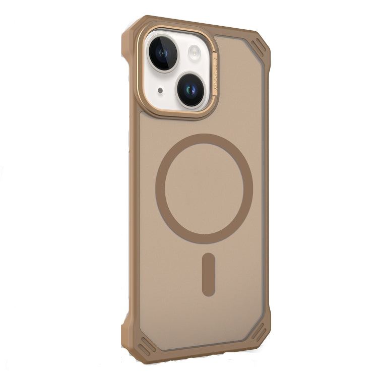 For iPhone 15 Starshield Frameless MagSafe PC Phone Case(Desert Gold) - iPhone 15 Cases by PMc TechLife | Online Shopping South Africa | PMc TechLife | Buy Now Pay Later Mobicred