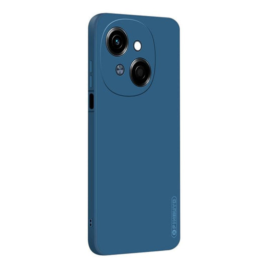 For Tecno Spark Go 2025 / Go 1 PINWUYO Sense Series Liquid Silicone TPU Phone Case(Blue) - Tecno Cases by PINWUYO | Online Shopping South Africa | PMC Jewellery | Buy Now Pay Later Mobicred