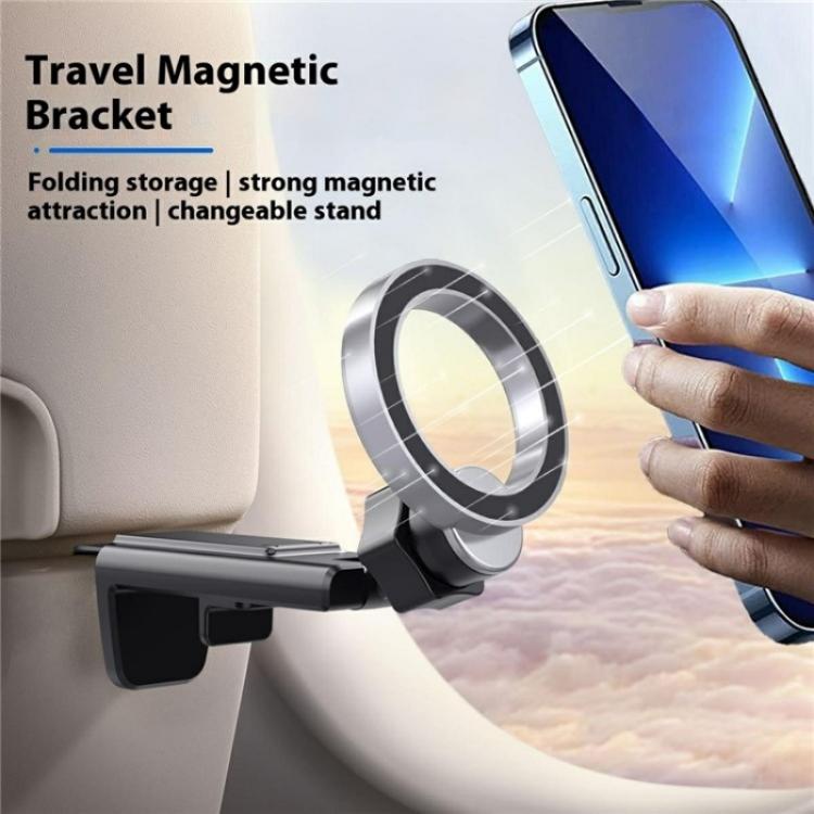 LX-01 360 Degree Rotating Car Phone Holder Compatible with MagSafe Travel Foldable Bracket - Universal Car Holders by PMc TechLife | Online Shopping South Africa | PMc TechLife | Buy Now Pay Later Mobicred