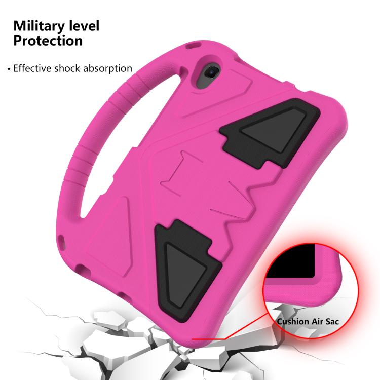 For onn. 8 Tablet Gen 4 2024 EVA Shockproof Tablet Case with Holder(RoseRed) - Others by PMC TechLife | Online Shopping South Africa | PMC TechLife | Buy Now Pay Later Mobicred