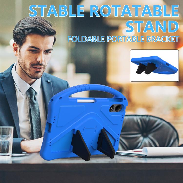 For onn. 12.1 Tablet Pro 2024 EVA Shockproof Tablet Case with Holder(Blue) - Others by PMC TechLife | Online Shopping South Africa | PMC TechLife | Buy Now Pay Later Mobicred