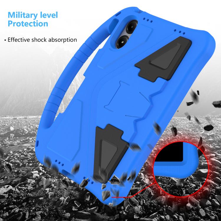 For onn. 12.1 Tablet Pro 2024 EVA Shockproof Tablet Case with Holder(Blue) - Others by PMC TechLife | Online Shopping South Africa | PMC TechLife | Buy Now Pay Later Mobicred