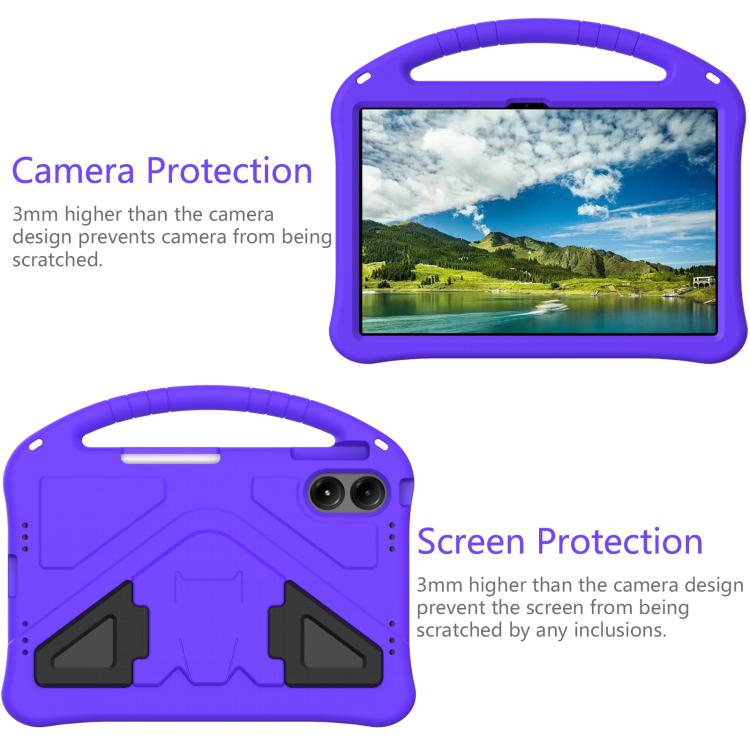 For onn. 12.1 Tablet Pro 2024 EVA Shockproof Tablet Case with Holder(Purple) - Others by PMC TechLife | Online Shopping South Africa | PMC TechLife | Buy Now Pay Later Mobicred
