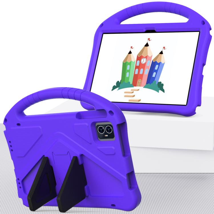 For onn. 10.1 Tablet Gen 4 2024 EVA Shockproof Tablet Case with Holder(Purple) - Others by PMC TechLife | Online Shopping South Africa | PMC TechLife | Buy Now Pay Later Mobicred