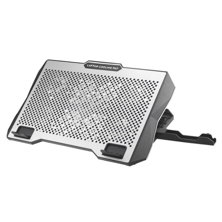 S605 RGB Light 5 Silent Fans Adjustable Height Stand Gaming Laptop Cooling Pad - Cooling Pads by PMC TechLife | Online Shopping South Africa | PMC TechLife | Buy Now Pay Later Mobicred