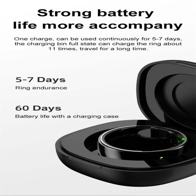 R08 SIZE 10 Smart Ring, Support Heart Rate / Blood Oxygen / Sleep / Multiple Sports Modes(Gold) - free shipping - PMC TechLife - Order now!