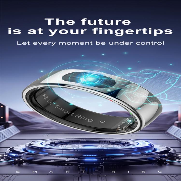 R08 SIZE 12 Smart Ring, Support Heart Rate / Blood Oxygen / Sleep / Multiple Sports Modes(Black) - free shipping - PMC TechLife - Order now!