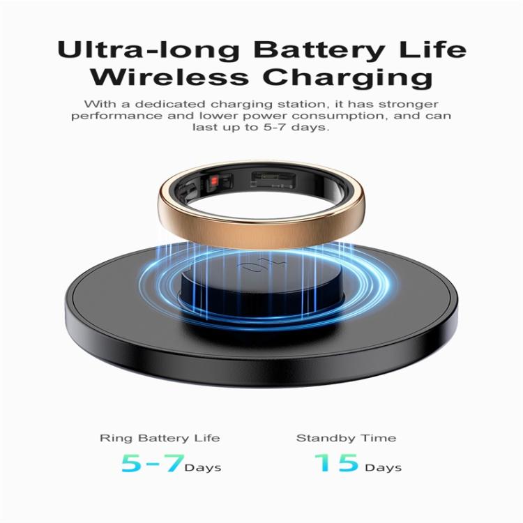 R10 SIZE 13 Smart Ring, Support Heart Rate / Blood Oxygen / Sleep / Multiple Sports Modes(Silver) - free shipping - PMC TechLife - Order now!