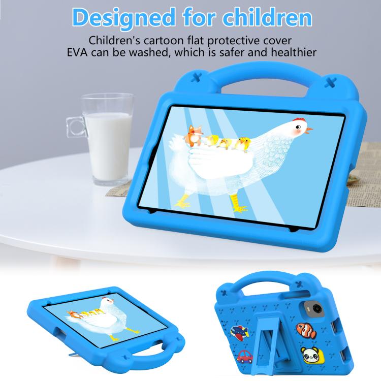 For Alldocube iPlay Mini 2 2024 Handle Kickstand Children EVA Shockproof Tablet Case(Sky Blue) - CUBE by PMC TechLife | Online Shopping South Africa | PMC TechLife | Buy Now Pay Later Mobicred