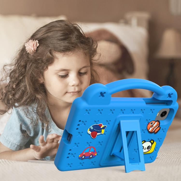 For Alldocube iPlay Mini 2 2024 Handle Kickstand Children EVA Shockproof Tablet Case(Sky Blue) - CUBE by PMC TechLife | Online Shopping South Africa | PMC TechLife | Buy Now Pay Later Mobicred