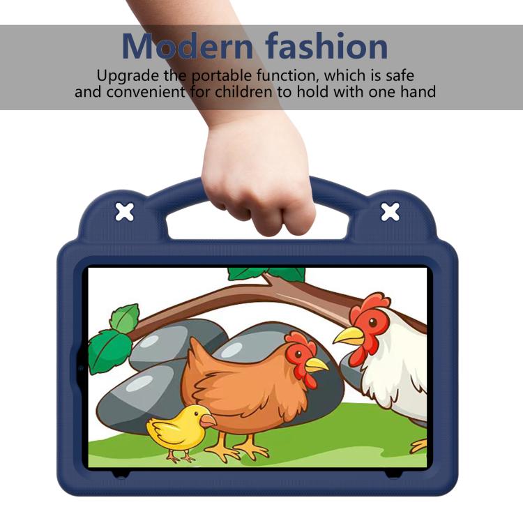 For Alldocube iPlay Mini 2 2024 Handle Kickstand Children EVA Shockproof Tablet Case(Navy Blue) - CUBE by PMC TechLife | Online Shopping South Africa | PMC TechLife | Buy Now Pay Later Mobicred