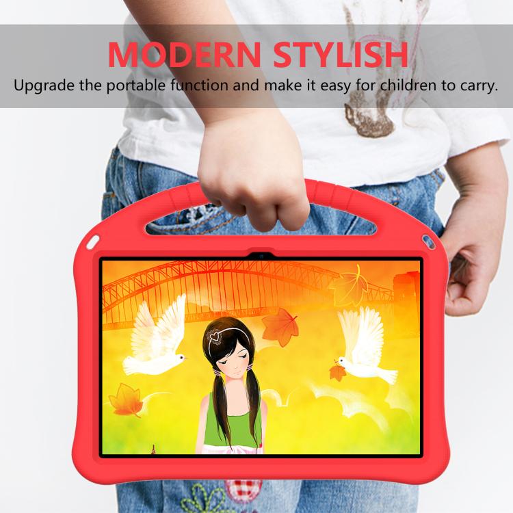 For NEC Lavie Tab T11 T1195  EVA Shockproof Tablet Case with Holder(Red) - Others by PMC TechLife | Online Shopping South Africa | PMC TechLife | Buy Now Pay Later Mobicred