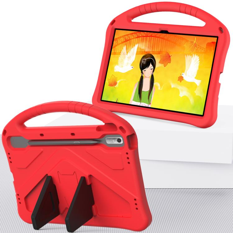For NEC Lavie Tab T11 T1195  EVA Shockproof Tablet Case with Holder(Red) - Others by PMC TechLife | Online Shopping South Africa | PMC TechLife | Buy Now Pay Later Mobicred