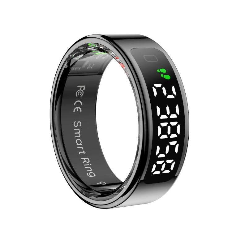 R11 SIZE 8 Smart Ring, Support Heart Rate / Blood Oxygen / Sleep / Multiple Sports Modes(Black) - free shipping - PMC TechLife - Order now!