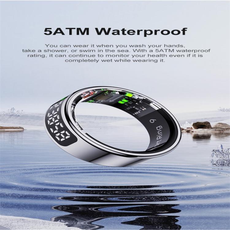 R11 SIZE 8 Smart Ring, Support Heart Rate / Blood Oxygen / Sleep / Multiple Sports Modes(Rose Gold) - free shipping - PMC TechLife - Order now!