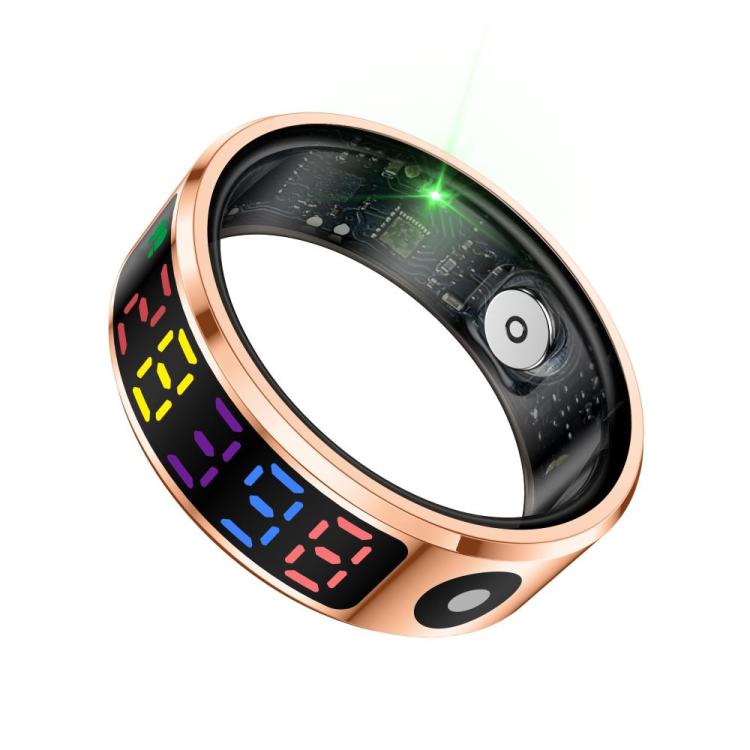 R12 SIZE 12 Smart Ring, Support Heart Rate / Blood Oxygen / Sleep / Multiple Sports Modes(Gold) - free shipping - PMC TechLife - Order now!