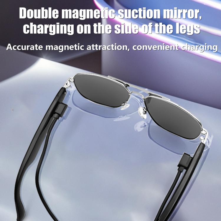 GS02 Smart Glasses, Support Voice Assistant / Bluetooth Call / Remote Control Photography(Brown) - free shipping - PMC TechLife - Order now!