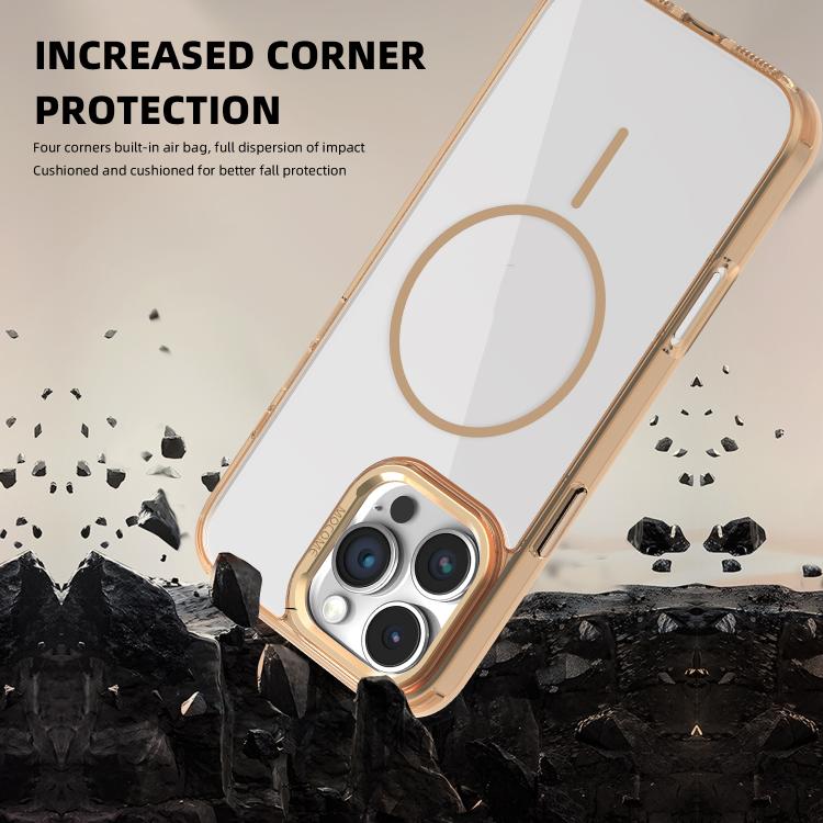 For iPhone 16e Star Shield Thin Circle MagSafe Phone Case(Pink) - iPhone 16e Cases by PMC TechLife | Online Shopping South Africa | PMC TechLife | Buy Now Pay Later Mobicred
