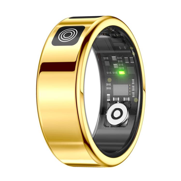SR08 SIZE 10 Smart Ring, Support Hand Gestures Control / Health Monitoring / Multiple Sports Modes(Gold) - free shipping - PMC TechLife - Order now!