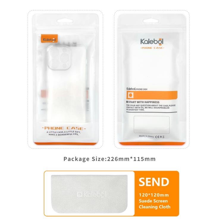 For iPhone 16e Kalebol 1.5mm Thickened Rounded Corner Transparency TPU Phone Case - free shipping - PMc TechLife - Order now!