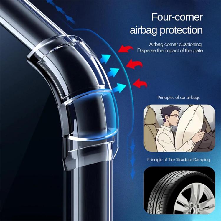 For iPhone 16e Kalebol 1.5mm Four-Corner Airbags Shockproof Transparency TPU Phone Case - free shipping - PMc TechLife - Order now!