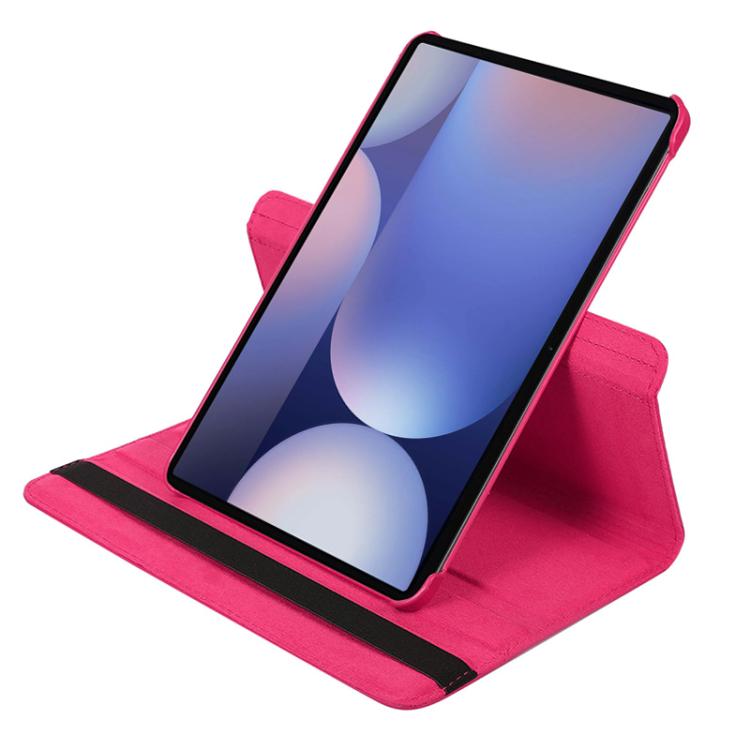 For Samsung Galaxy Tab S10+ / S9 FE+ / S9+ ENKAY 360 Degree Rotation Litchi Leather Smart Tablet Case(Pink) - free shipping - PMc TechLife - Order now!