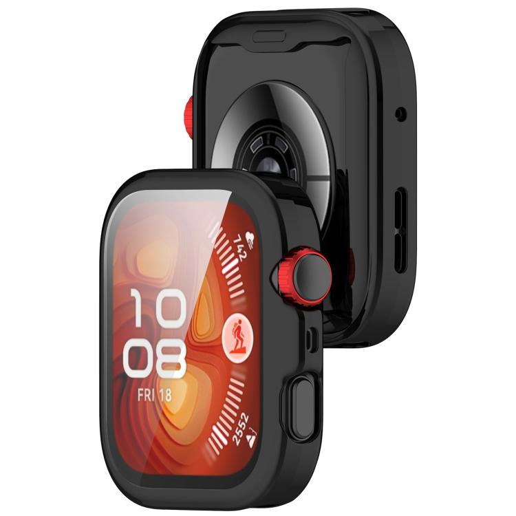 For Huawei Watch Fit 4 Electroplated TPU Full Coverage Watch Protective Case(Black) - free shipping - PMC TechLife - Order now!