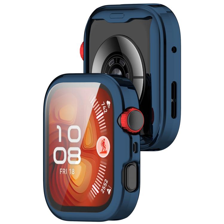 For Huawei Watch Fit 4 Electroplated TPU Full Coverage Watch Protective Case(Midnight Blue) - free shipping - PMC TechLife - Order now!