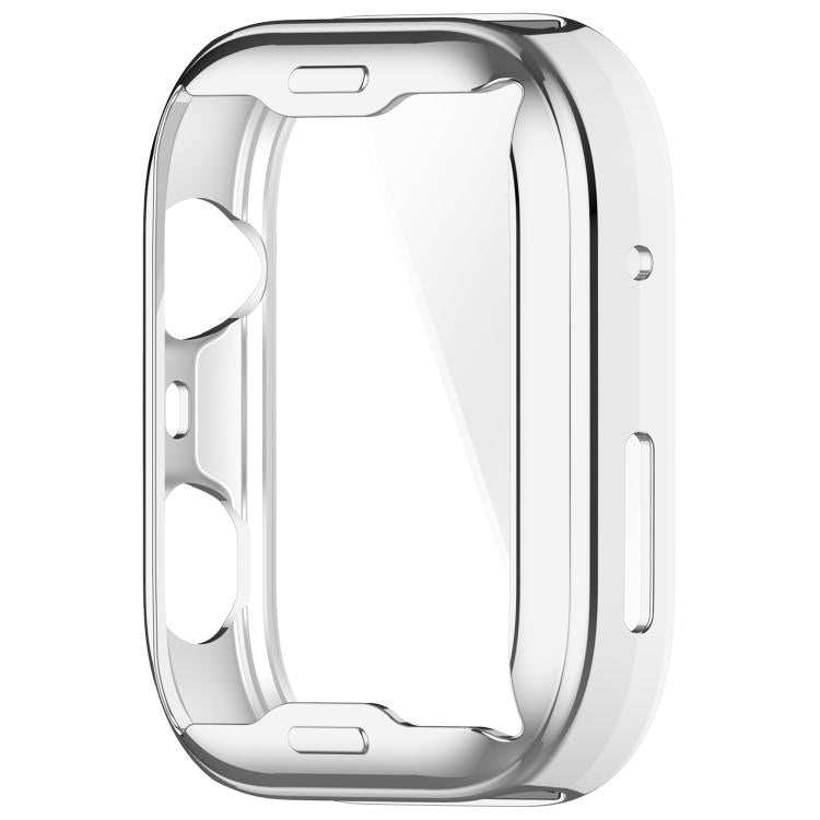 For Huawei Watch Fit 4 Electroplated TPU Full Coverage Watch Protective Case(Silver) - free shipping - PMC TechLife - Order now!