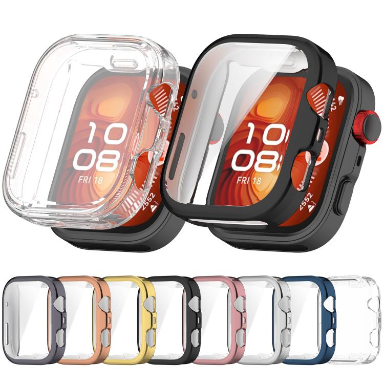 For Huawei Watch Fit 4 Pro Electroplated TPU Full Coverage Watch Protective Case(Silver) - free shipping - PMC TechLife - Order now!