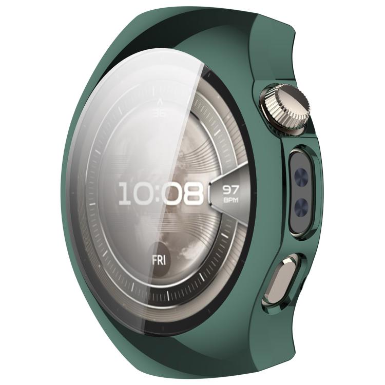 For Huawei Watch 5 42mm Electroplated TPU Full Coverage Watch Protective Case(Green) - free shipping - PMC TechLife - Order now!
