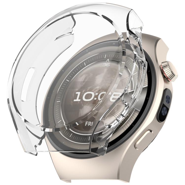 For Huawei Watch 5 42mm Electroplated TPU Full Coverage Watch Protective Case(Transparent) - free shipping - PMC TechLife - Order now!