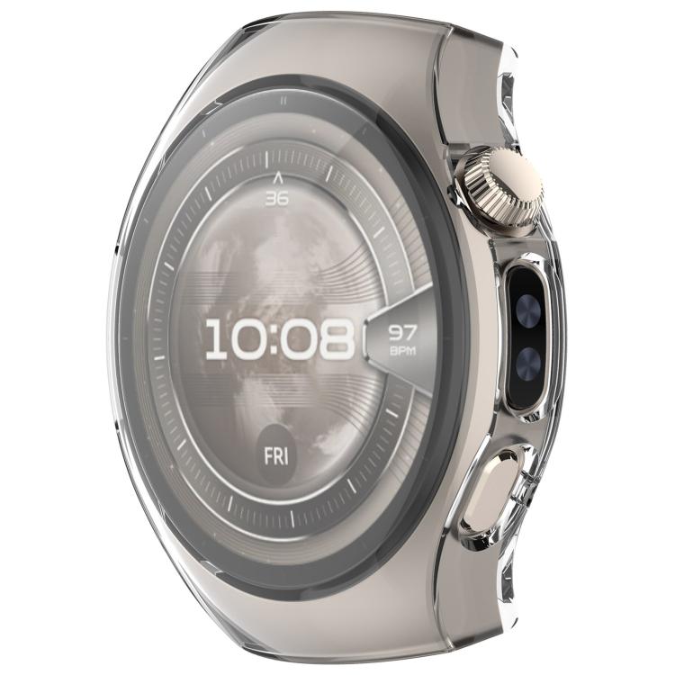 For Huawei Watch 5 42mm Electroplated TPU Full Coverage Watch Protective Case(Transparent) - free shipping - PMC TechLife - Order now!