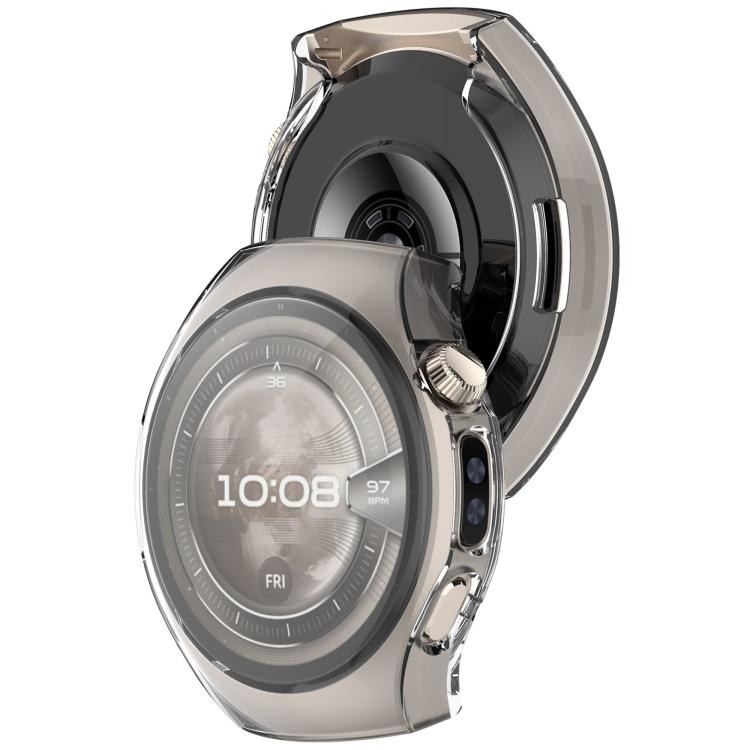 For Huawei Watch 5 42mm Electroplated TPU Full Coverage Watch Protective Case(Transparent) - free shipping - PMC TechLife - Order now!
