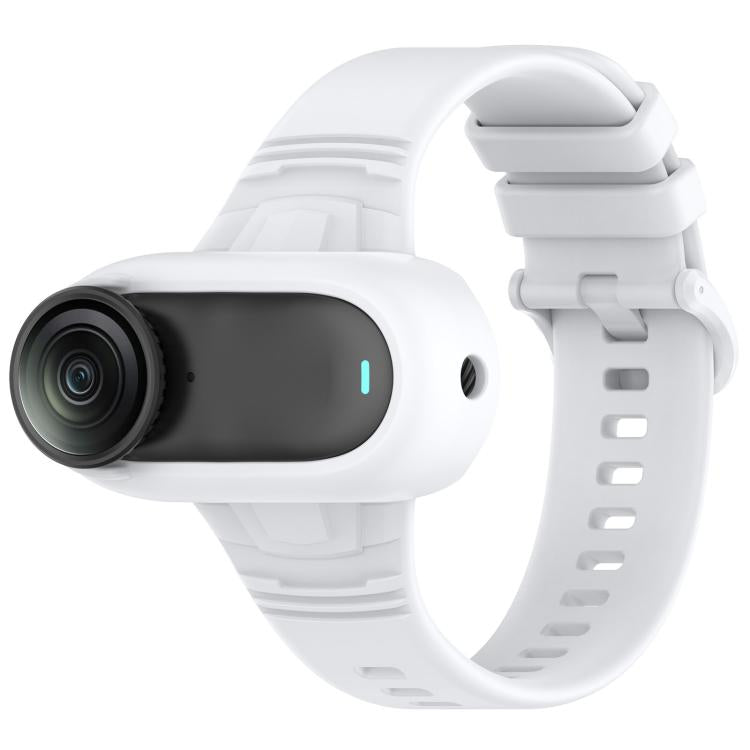 For Insta 360 Go 3 / Go 3S / Go 2 Solid Color Silicone Watch Band(White) - free shipping - PMC TechLife - Order now!