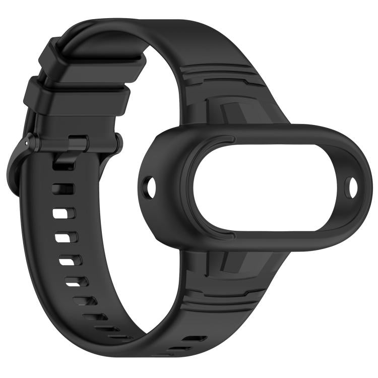 For Insta 360 Go 3 / Go 3S / Go 2 Solid Color Silicone Watch Band(Black) - free shipping - PMC TechLife - Order now!