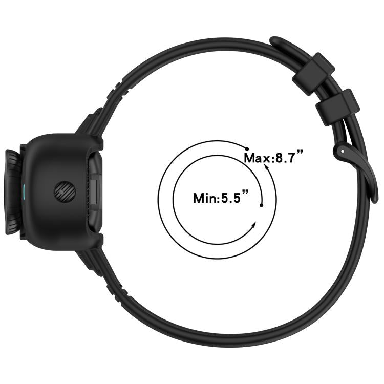 For Insta 360 Go 3 / Go 3S / Go 2 Solid Color Silicone Watch Band(Black) - free shipping - PMC TechLife - Order now!