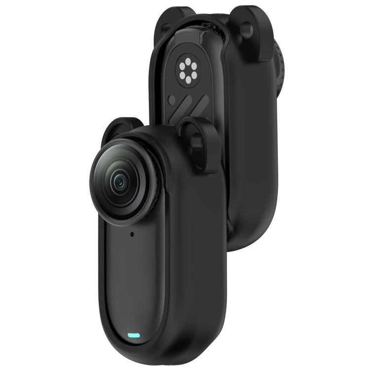 For Insta 360 Go 2 Solid Color Silicone Protective Case(Black) - free shipping - PMC TechLife - Order now!