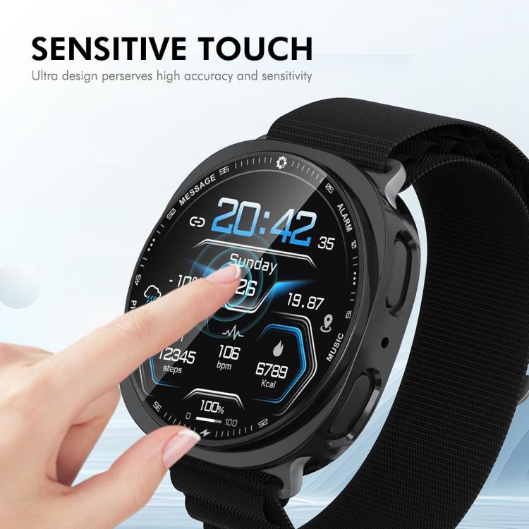 For Samsung Galaxy Watch8 40mm ENKAY Hat-Prince Full Coverage Electroplated Soft TPU Case with Screen Protection(Pink) - free shipping - PMC TechLife - Order now!