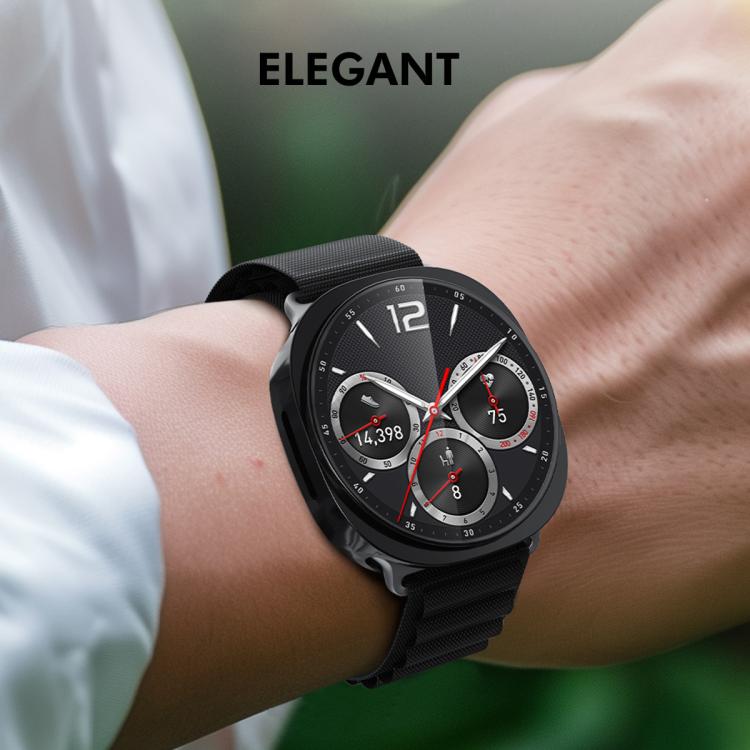 For Samsung Galaxy Watch8 40mm ENKAY Hat-Prince Full Coverage Electroplated Soft TPU Case with Screen Protection(Black) - free shipping - PMC TechLife - Order now!