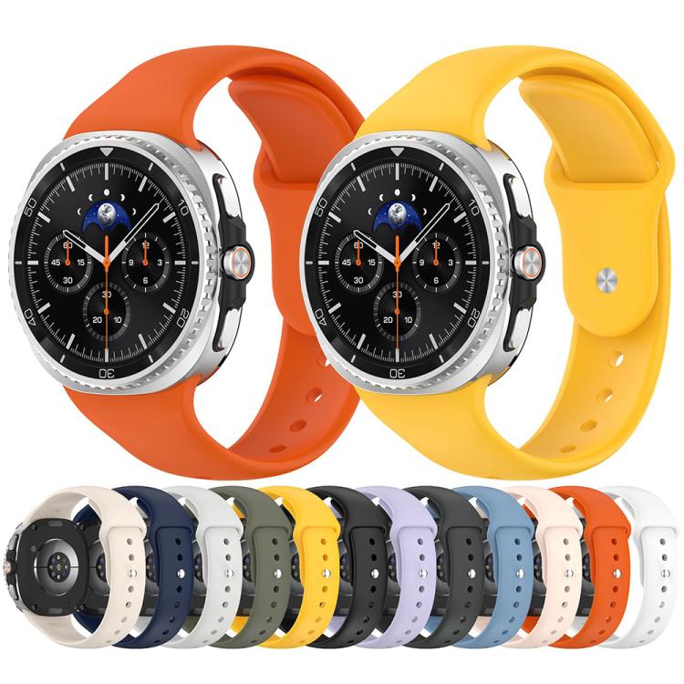 For Samsung Galaxy Watch8 / Watch8 Classic Reverse Buckle Silicone Watch Band(Midnight Blue) - free shipping - PMC TechLife - Order now!