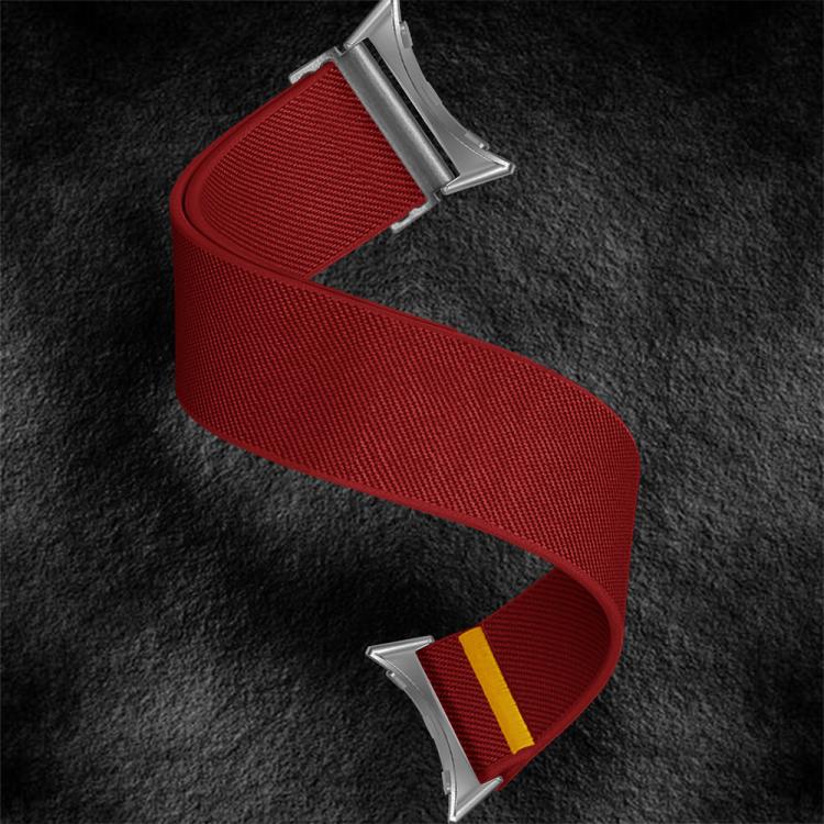 For Google Pixel Watch 3 45mm Adjustable Single Loop Elastic Nylon Watch Band(Red) - free shipping - PMC TechLife - Order now!